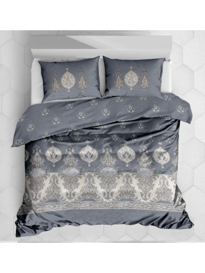 BatiqTemple Border 210 TC Double Bedsheet - King