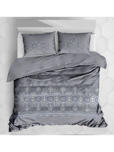 Batiq Half Border 210 TC Double Bedsheet - King